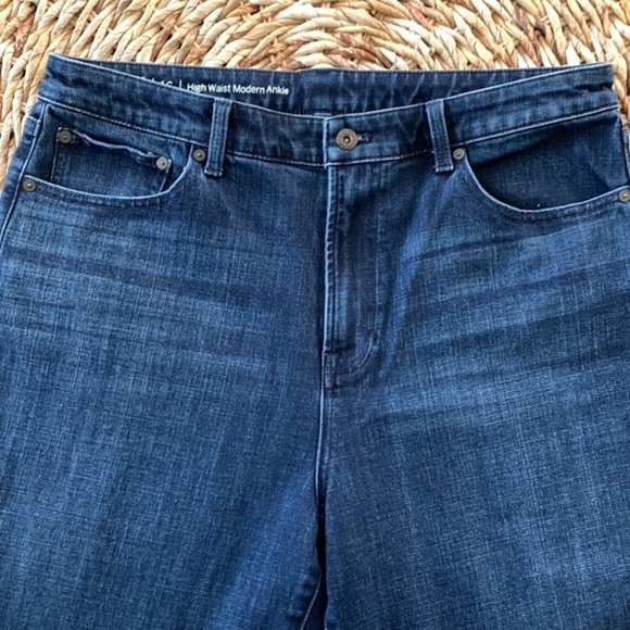 Talbots Flawless High Waist Modern Ankle Jean - Picture 7 of 11